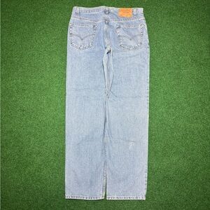 Vintage 90s Levi’s Jeans Pants 550, Size 36x32, Relaxed Fit Skater Denim
